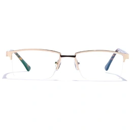 GRAVIATE by Coolwinks E25A6831 Glossy Half Frame Rectangle Eyeglasses for Men and Women