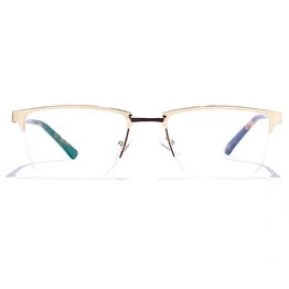 GRAVIATE by Coolwinks E25A6837 Glossy Half Frame Rectangle Eyeglasses for Men and Women