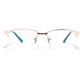 GRAVIATE by Coolwinks E25A6838 Glossy Half Frame Rectangle Eyeglasses for Men and Women