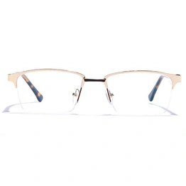 GRAVIATE by Coolwinks E25B6829 Glossy Half Frame Rectangle Eyeglasses for Men and Women