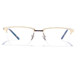 GRAVIATE by Coolwinks E25B6847 Glossy Half Frame Rectangle Eyeglasses for Men and Women