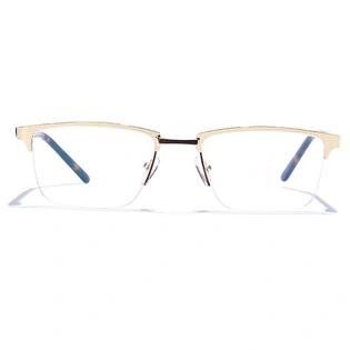 GRAVIATE by Coolwinks E25B6847 Glossy Half Frame Rectangle Eyeglasses for Men and Women