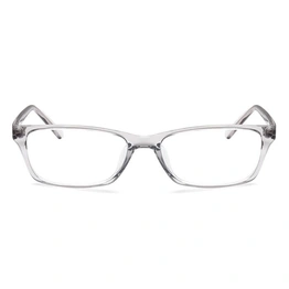 GRAVIATE by Coolwinks E16A6544 Glossy Grey Full Frame Rectangle Eyeglasses for Men and Women