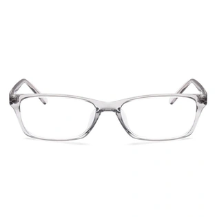 GRAVIATE by Coolwinks E16A6544 Glossy Grey Full Frame Rectangle Eyeglasses for Men and Women