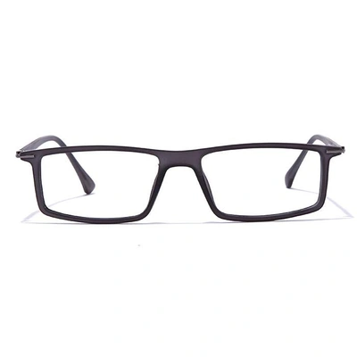 GRAVIATE by Coolwinks E16A7413 Matte Grey Full Frame Rectangle Eyeglasses for Men and Women