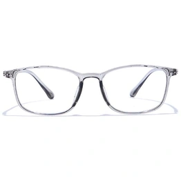 GRAVIATE by Coolwinks E16B7515 Glossy Grey Full Frame Rectangle Eyeglasses for Men and Women