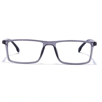 GRAVIATE by Coolwinks E16B7700 Matte Grey Full Frame Rectangle Eyeglasses for Men and Women