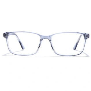 GRAVIATE by Coolwinks E16C6661 Glossy Grey Full Frame Rectangle Eyeglasses for Men and Women