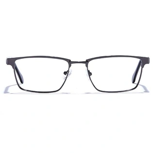 GRAVIATE by Coolwinks E13A6808 Glossy Gunmetal Full Frame Rectangle Eyeglasses for Men and Women