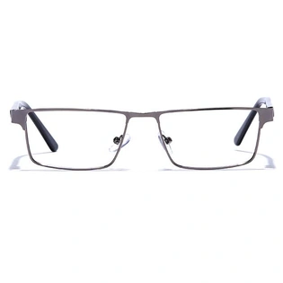 GRAVIATE by Coolwinks E13A6902 Glossy Gunmetal Full Frame Rectangle Eyeglasses for Men and Women