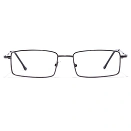 GRAVIATE by Coolwinks E13A7061 Glossy Gunmetal Full Frame Rectangle Eyeglasses for Men and Women