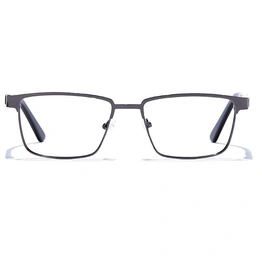 GRAVIATE by Coolwinks E13B6798 Glossy Gunmetal Full Frame Rectangle Eyeglasses for Men and Women