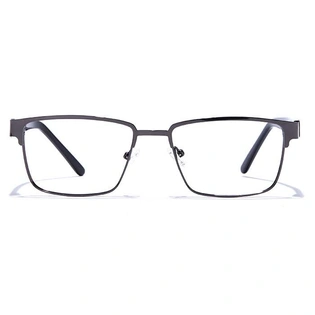 GRAVIATE by Coolwinks E13B6799 Glossy Gunmetal Full Frame Rectangle Eyeglasses for Men and Women