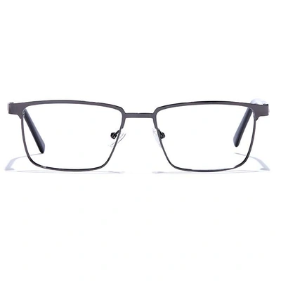 GRAVIATE by Coolwinks E13B6802 Glossy Gunmetal Full Frame Rectangle Eyeglasses for Men and Women