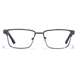 GRAVIATE by Coolwinks E13B6803 Glossy Gunmetal Full Frame Rectangle Eyeglasses for Men and Women