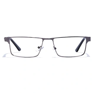 GRAVIATE by Coolwinks E13B6892 Glossy Gunmetal Full Frame Rectangle Eyeglasses for Men and Women