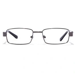 GRAVIATE by Coolwinks E13B7105 Glossy Gunmetal Full Frame Rectangle Eyeglasses for Men and Women