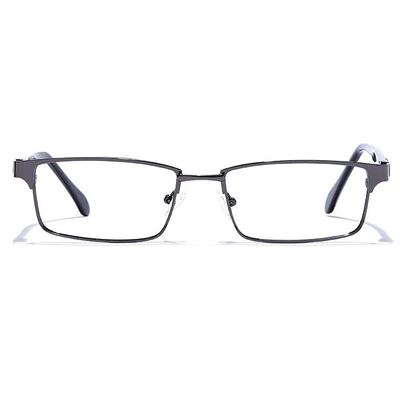 GRAVIATE by Coolwinks E13C6791 Glossy Gunmetal Full Frame Rectangle Eyeglasses for Men and Women