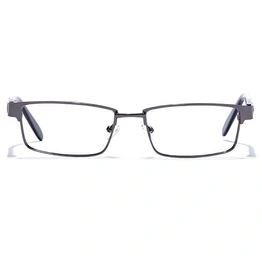 GRAVIATE by Coolwinks E13C6792 Glossy Gunmetal Full Frame Rectangle Eyeglasses for Men and Women