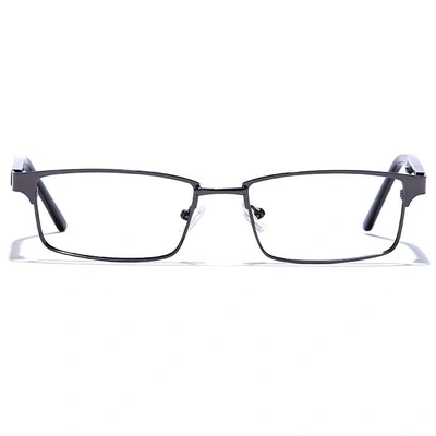 GRAVIATE by Coolwinks E13C6793 Glossy Gunmetal Full Frame Rectangle Eyeglasses for Men and Women