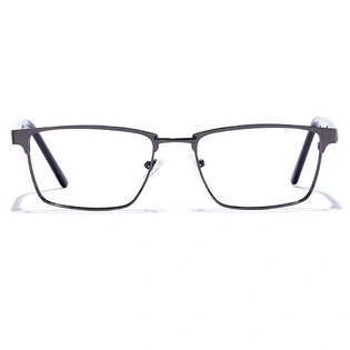 GRAVIATE by Coolwinks E13C6813 Glossy Gunmetal Full Frame Rectangle Eyeglasses for Men and Women