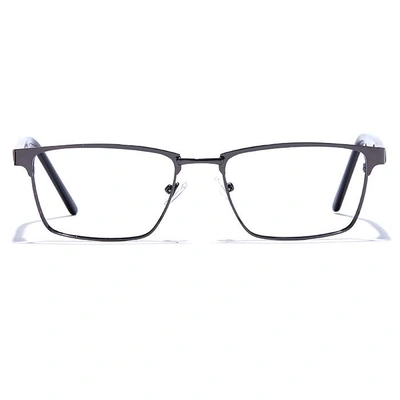 GRAVIATE by Coolwinks E13C6813 Glossy Gunmetal Full Frame Rectangle Eyeglasses for Men and Women