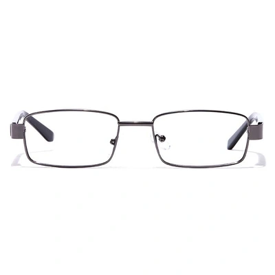 GRAVIATE by Coolwinks E13C7055 Glossy Gunmetal Full Frame Rectangle Eyeglasses for Men and Women