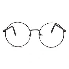 GRAVIATE by Coolwinks E13A6568 Glossy Gunmetal Full Frame Round Eyeglasses for Men and Women