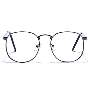 GRAVIATE by Coolwinks E13A6634 Glossy Gunmetal Full Frame Round Eyeglasses for Men and Women