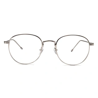 GRAVIATE by Coolwinks E13B6508 Glossy Gunmetal Full Frame Round Eyeglasses for Men and Women