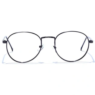 GRAVIATE by Coolwinks E13B6625 Glossy Gunmetal Full Frame Round Eyeglasses for Men and Women