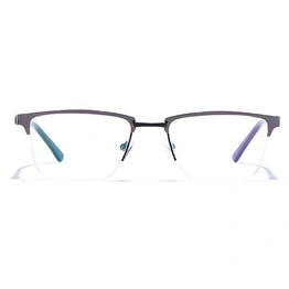 GRAVIATE by Coolwinks E13A6836 Glossy Half Frame Rectangle Eyeglasses for Men and Women