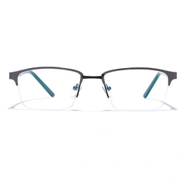 GRAVIATE by Coolwinks E13A6848 Glossy Half Frame Rectangle Eyeglasses for Men and Women