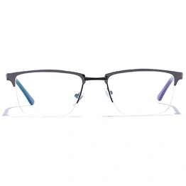 GRAVIATE by Coolwinks E13B6874 Glossy Half Frame Rectangle Eyeglasses for Men and Women