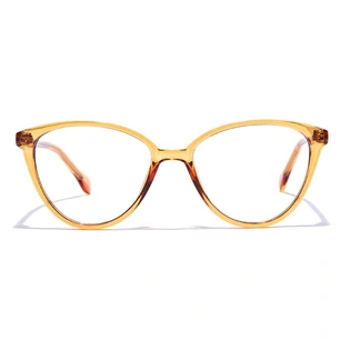 GRAVIATE by Coolwinks E26C7495 Glossy Orange Full Frame Cateye Eyeglasses for Women