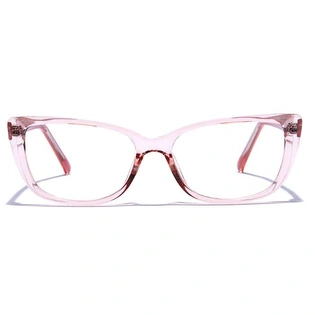 GRAVIATE by Coolwinks E23A7490 Glossy Pink Full Frame Cateye Eyeglasses for Women