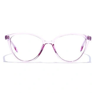 GRAVIATE by Coolwinks E23A7534 Glossy Pink Full Frame Cateye Eyeglasses for Women