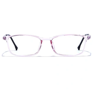 GRAVIATE by Coolwinks E23A7444 Glossy Pink Full Frame Rectangle Eyeglasses for Women