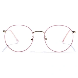 GRAVIATE by Coolwinks E23A7567 Glossy Pink Full Frame Round Eyeglasses for Women