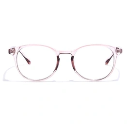 GRAVIATE by Coolwinks E23B7346 Glossy Pink Full Frame Round Eyeglasses for Women