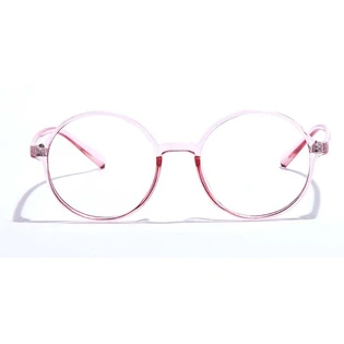 GRAVIATE by Coolwinks E23C7375 Glossy Pink Full Frame Round Eyeglasses for Women