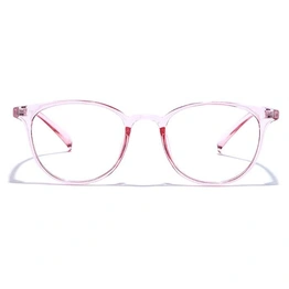 GRAVIATE by Coolwinks E23C7383 Glossy Pink Full Frame Round Eyeglasses for Women