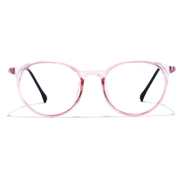 GRAVIATE by Coolwinks E23C7446 Glossy Pink Full Frame Round Eyeglasses for Women