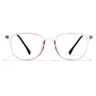 GRAVIATE by Coolwinks E23C7448 Glossy Pink Full Frame Round Eyeglasses for Women