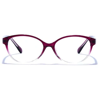 GRAVIATE by Coolwinks E17C6644 Glossy Purple Full Frame Cateye Eyeglasses for Women