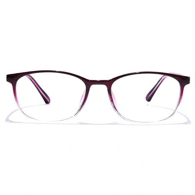 GRAVIATE by Coolwinks E17A7570 Glossy Purple Full Frame Oval Eyeglasses for Women