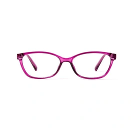 GRAVIATE by Coolwinks E17C5690 Glossy Purple Full Frame Oval Eyeglasses for Women