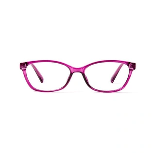 GRAVIATE by Coolwinks E17C5690 Glossy Purple Full Frame Oval Eyeglasses for Women