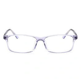 GRAVIATE by Coolwinks E17A6548 Glossy Purple Full Frame Rectangle Eyeglasses for Women