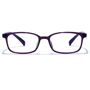 GRAVIATE by Coolwinks E17A6595 Glossy Purple Full Frame Rectangle Eyeglasses for Women